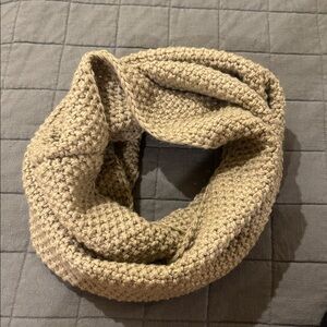 Old Navy Warm Beige Knit Scarf